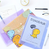 File kit information kit cute cartoon A4 primary and secondary school students with sorting bag test paper storage bag tutoring pull side bag