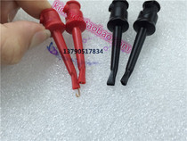 Taiwan test hook copper-plated real gold nylon quick test clip gold-plated test hook wire test