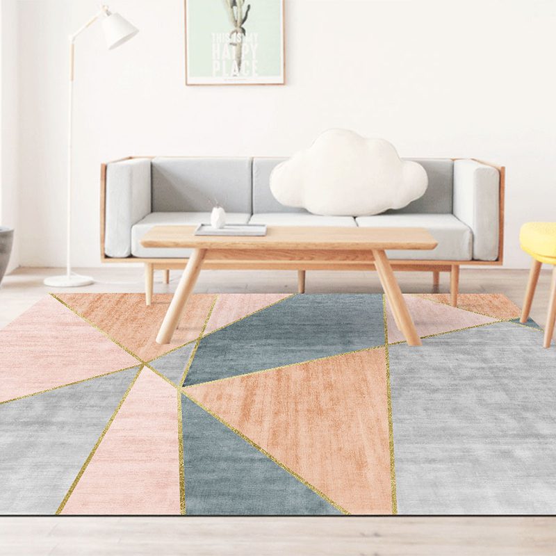 nordic ins style american light luxury carpet living room tea table blanket modern simple sofa bedroom full of household floor mats