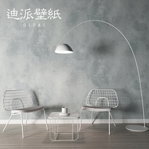 Nordic style solid color plain cement gray wallpaper ins Wind bedroom living room retro industrial style wallpaper personality
