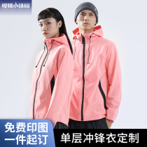 Autumn Winter Submachine Clothing Custom Logo Work Clothes Men And Women Embroidered Printed Word Workwear Jacket Thickened Gafu Mountaineering Suit