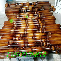 Stair handrail solid wood handrail Post indoor handrail wipe color old high-grade stair guardrail handrail handrail