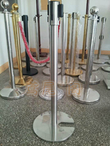 Stainless steel 2 meters U-shaped stackable one-meter line fence protective railing Airport security isolation belt cordon custom