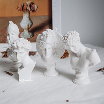 Resin small plaster image mini ornaments model art figure sketch Avatar set sculpture photo desktop decoration