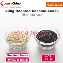 400g roasted sesame seeds cooked white and black sesame