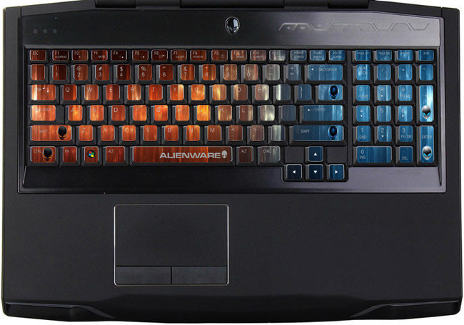 外星人m11x m14x r2 r3 m15x m17x r4 r5 m18x r3按键贴纸 键位贴