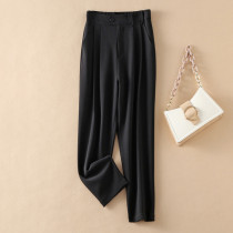 Top-secret Pants Children Summer 2022 New Slim Fit Tight Waist Loose high-quality commuting Western Pants Casual Pants