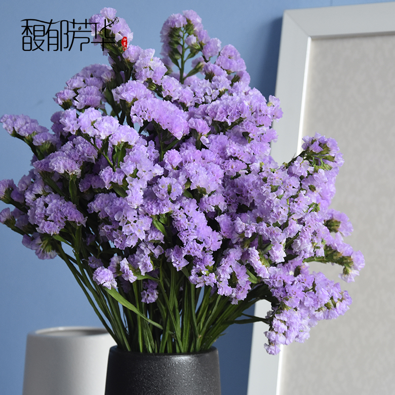 yunnan forget-me-not dried flower bouquet crystal lover grass