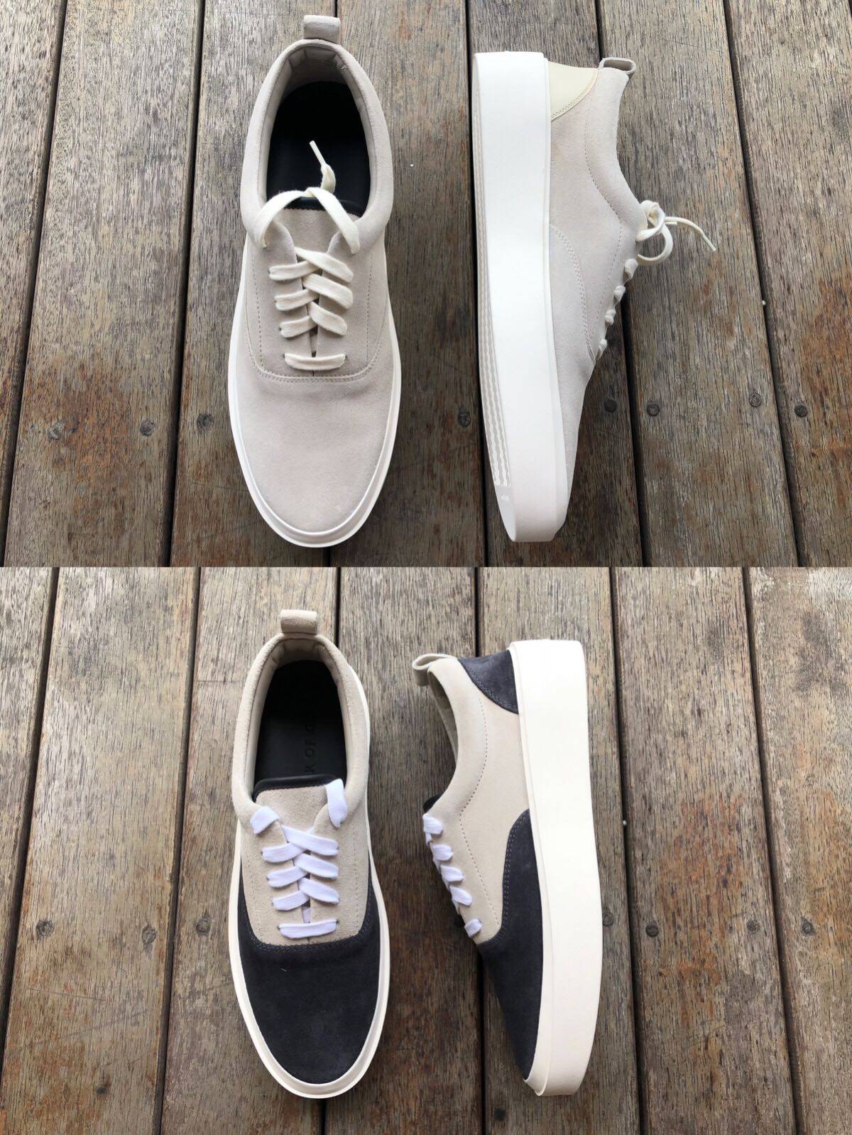 fear of god fog 101 sneaker 巅峰之作 低帮反毛皮 休闲鞋板鞋