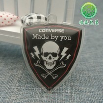 Custom PVC down inflatable standard bag Down jacket inflatable bubble PVC tag Inflatable PVC down standard clothing label