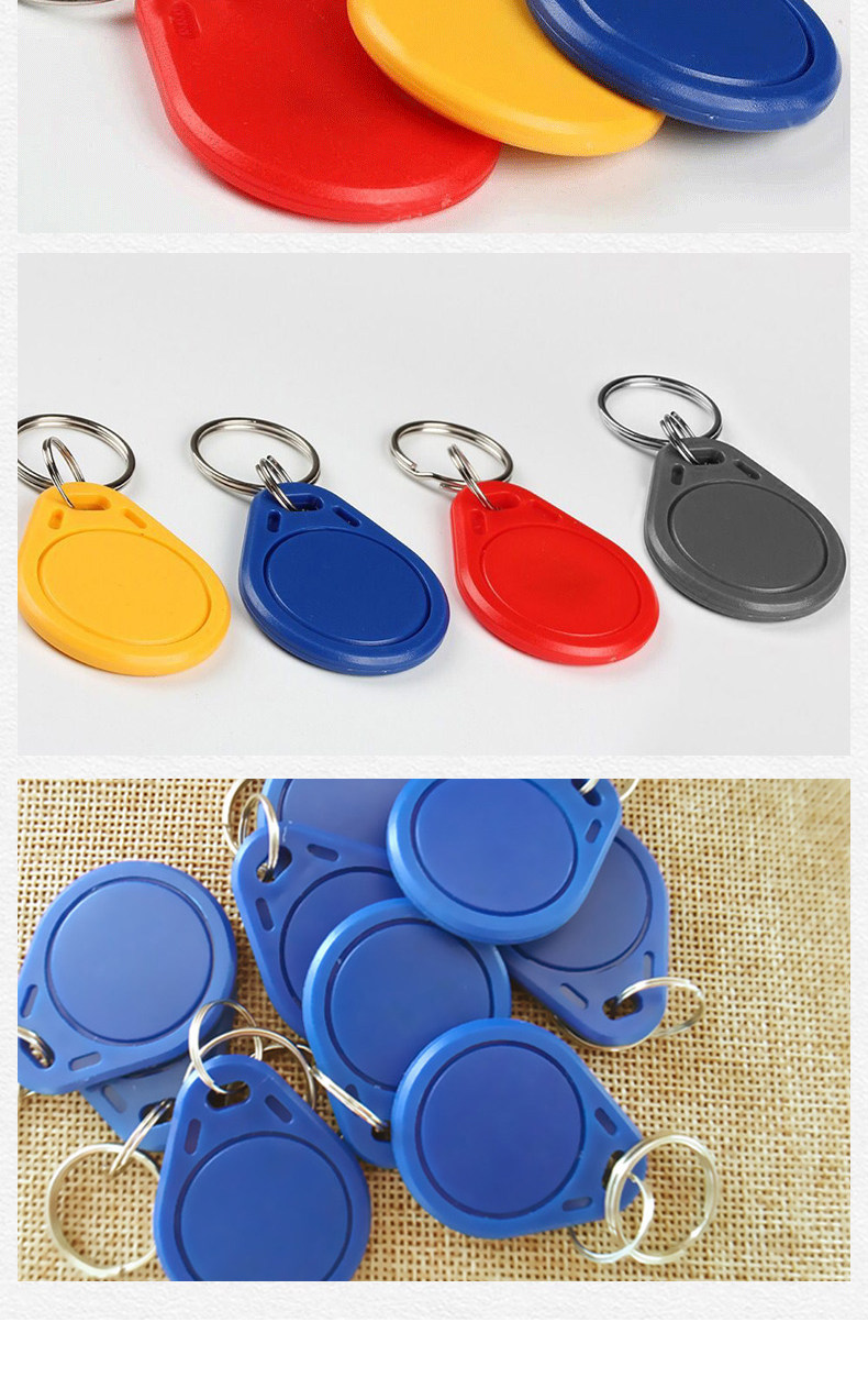 门禁卡扣id/ic电子门锁感应钥匙扣nfc小区物业加密电梯复制卡