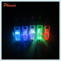 9 5 cm single head turning ring lured fish lamp Changliang 7-color polyfish with underwater waterproof intense light set of fish lamp super bright