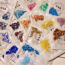 SF spot Czech high quality multi-color water drop petal beads 3*11mm Czech bead diy jewelry accessories