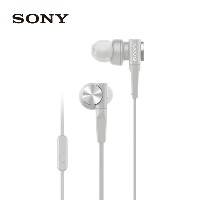 sony / sony mdr-xb55ap deep bass in ear mobile phone headset headset headset headset