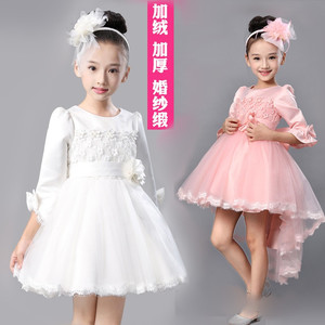 童装3女童礼服连衣裙10儿童5裙子6-9小女孩1