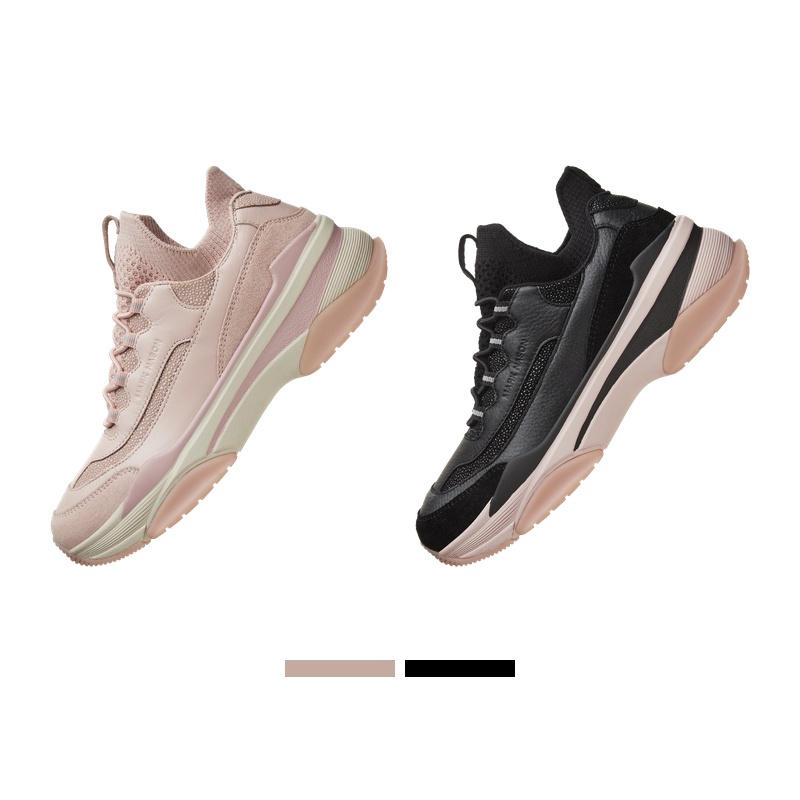Skechers斯凯奇设计师款套脚懒人鞋网布拼接女士松糕运动鞋69346 Skechers斯凯奇设计师款套脚懒人鞋网布拼接女士松糕运动鞋69346