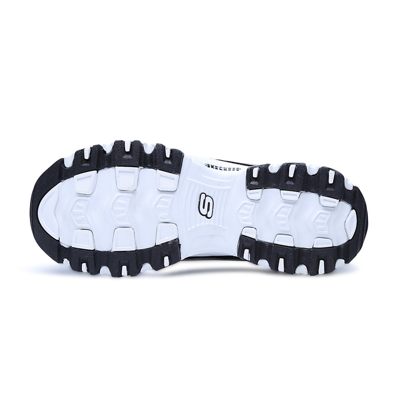 Skechers斯凯奇女鞋D'lites黑白熊猫鞋厚底松糕运动鞋老爹鞋11914 Skechers斯凯奇女鞋D'lites黑白熊猫鞋厚底松糕运动鞋老爹鞋11914