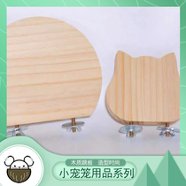 Pet Totoro platform springboard pedal toy molar supplies cat head shape semicircular apple and pine