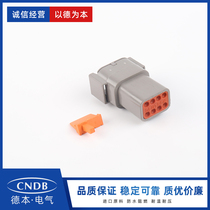 Deerchi socket DTM04-8P CDTM04-08PA flame retardant waterproof IP68 ROHS environmental protection