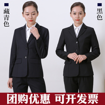 Business suit Womens suit jacket Tooling suit 4S shopping mall company manager interview formal OL work clothes