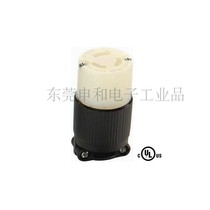 NEMA American standard industrial socket J-707 J-705 15A 250V male and female socket L6-15R spot