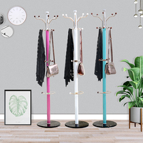 Marble chassis coat rack ground floor metal coat rack fashion hanger clothing rack living room rack