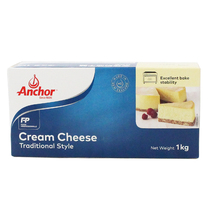 Anja Cream Cheese Cheese 1kg Cream Cheese Cream Cheese Cheese Cheese Cake Baking Raw Material