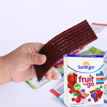 Imported Canadian SunRype Salam fruit slices baby snacks pulp strips 72 boxes