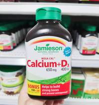 Canadian Jamieson Health Fitness Health Vitamin D3 Calcium Vitamin D3 Vitamin D3 Vitamin Vitamin Calcium VD Calcium Easy to Absorb 120