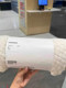 Ikea Hornma 캐주얼 담요, 회색 흰색, 130x170 에어컨 담요 소파 담요 간단한 덮개 담요 Ikea Hornma 캐주얼 담요, 회색 흰색, 130x170 에어컨 담요 소파 담요 간단한 덮개 담요