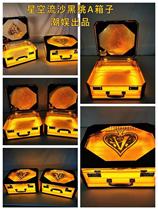 Bar Star Air Flow Sandbox Luminous Box Black Peach A Box Nightclub KTV New Fiction Running Horse LED Screen Wine Box
