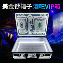 Bar luminous box set for nightclub dollars Box Fancy Color Out Wine Box 2021 New Atmosphere Props Interaction