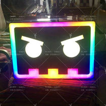 100 large electric syllables DJ headgear small TV headgear barely alive headgear Marshmello headgear