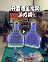 Bar Luminous Bottle Opener Game Machine Slot Table Marbles Billiard Gambling Table Love Turntable Gogo Tour With Fun Props