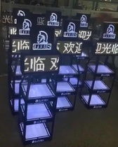 Bar 3D luminous fruit tray rack LED screen snack rack projection for the lift Nightclub Products Stage Department Interactive Props