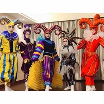 Venice Clothing Rental Dance Beauty Show Props For Amusement Park Tour Clothing Rental GOGO Tour Gaming Table