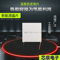 Industrial Temperature Difference Ceramic Piezoelectric Cold and Heat Generator TEG1-127-1 4-1 2 40 * 40mm Efficiency High Temperature