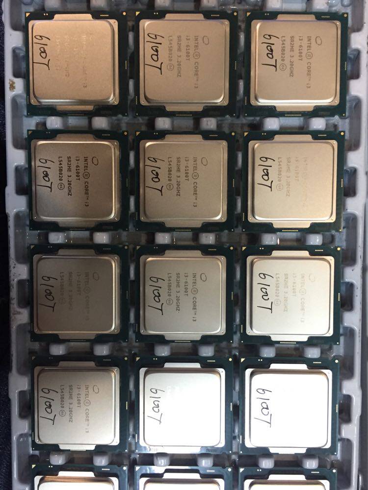 7g 6100t i3 6300t六代