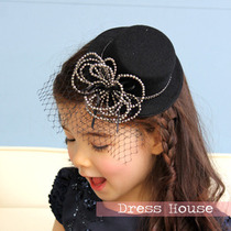 Spot Miaofa new South Korea imported children and girls cute hat yarn mysterious edge clip