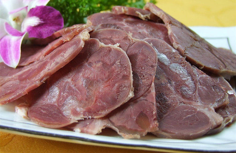 河南周口特产 太康县马头镇正宗德荣牌无汤牛肉清真黄牛肉200x8袋