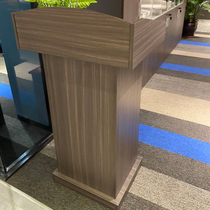 Outdoor Property Reception Desk Welcome Benttai Property Restaurant Fashion Modern Speaking Desk Hotel SPEAKING CONSULTATION DESK