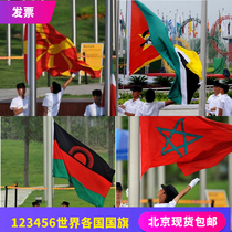 123456 Morocco Macedonia Malawi Mozambique flag world foreign flag foreign affairs supplies spot