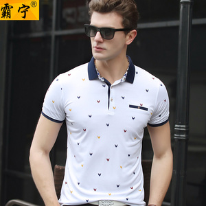 play男装boy旗舰店直筒T恤翻领国内知名品牌短