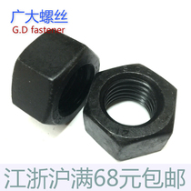 National standard special price 12 grade 9 high strength alloy steel hex nut nut M6-M36 large quantity and good price in stock