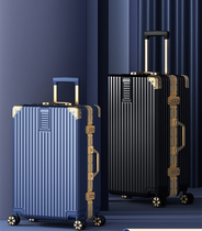 Japanese GP suitcase for men and women with large capacity 26-inch travel trolley case universal wheel strong and durable password aluminum frame