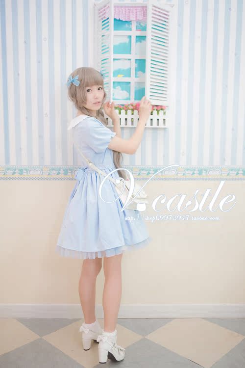 【真空城堡】独家定制 日系可爱 鲸鱼小白云娃