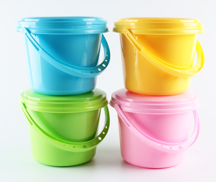 多功能颜料水桶 水彩桶 水粉画桶水粉颜料洗笔桶洗笔筒调色盘