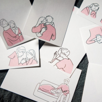 Love gift voucher wish Tanabata Valentines Day female birthday rest of life small card greeting card diy birthday couple