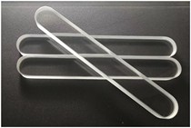 Bar flat water gauge level gauge bar Oval tempered borosilicate high temperature resistant explosion proof glass mirror 190