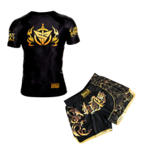 Venom suit shirt Anti-wear UFC training fighting sports quick-drying shorts MMA fitness sweat-absorbing tights T-shirt short sleeve